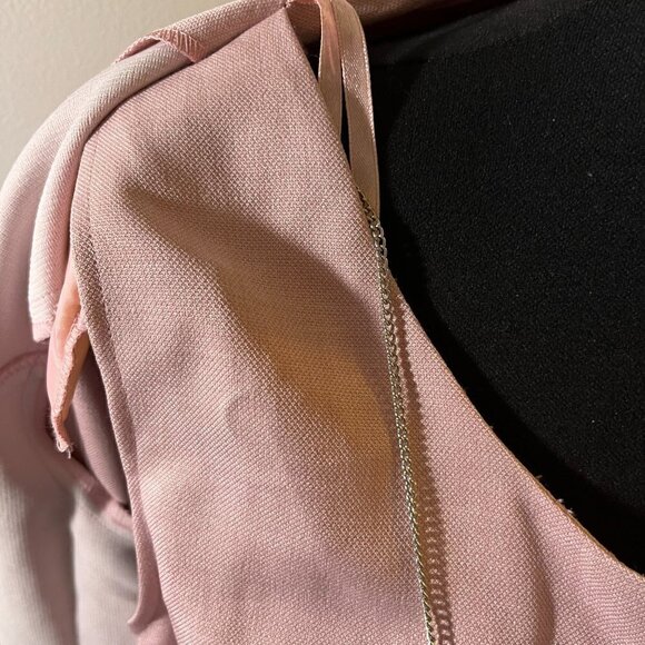 Kari New York Two-Piece Pantsuit with attached Necklace - Picture 2 of 7